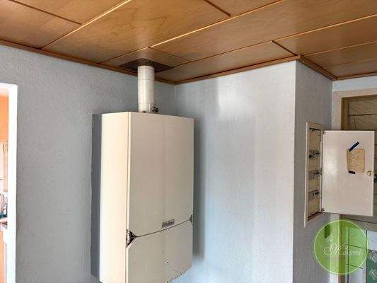 Die Gastherme im OG.