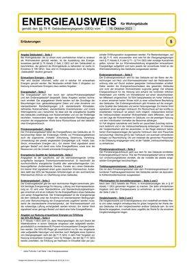 Energieausweis Seite 5
