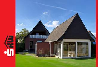 mit viel Licht im Anbau