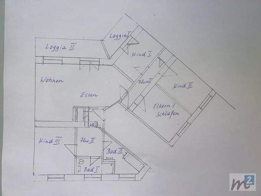 Grundriss Erdgeschoss, Einheit 01