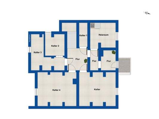 Grundriss Kellergeschoss