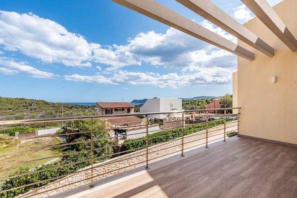 Balkon mit Panoramablick