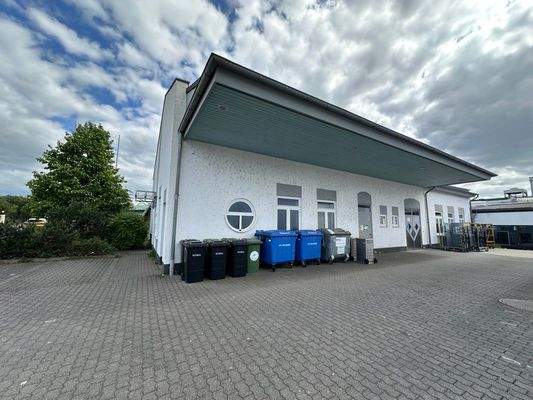 Blick auf die Toreinfahrt