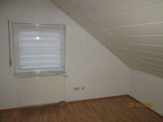 Zimmer im Dachgeschoss