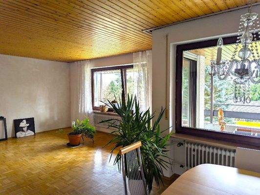 Das Wohn-Schlafzimmer