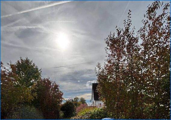 Aussicht vom Haus aus