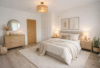 Schlafzimmer Visualisierung