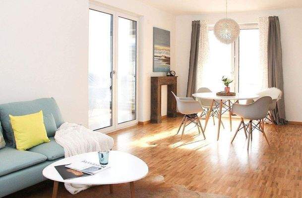 Wohnzimmer Musterwohnung