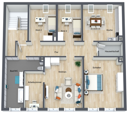Dachgeschoss - 3D Floor Plan.png