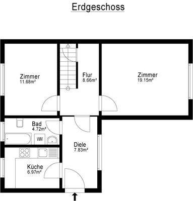 Grundriss Erdgeschoss