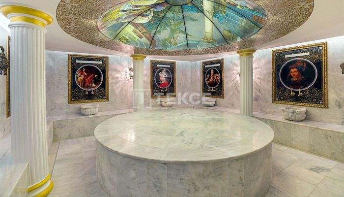 Furnished Flat with Sea and City Views in Kargıcak