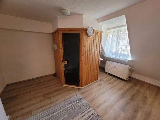 Schlafzimmer I (mit Sauna)