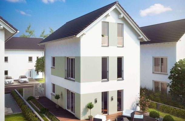 verschiedene Haustypen