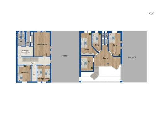 Grundriss Obergeschoss 