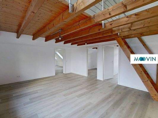 Ansicht IV: Wohn- und Esszimmer