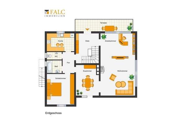 Grundriss Obergeschoss