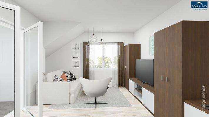 Wohnzimmer-Visualisierung