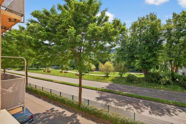 Ausblick Straßenseite