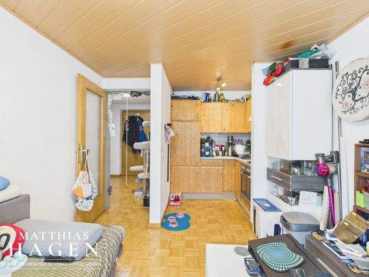 Küche und Wohnbereich