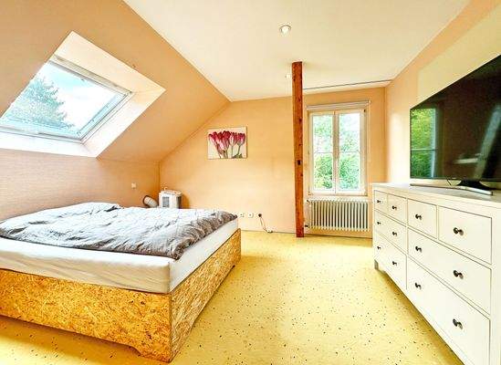 Schlafzimmer mit Klimaanlage