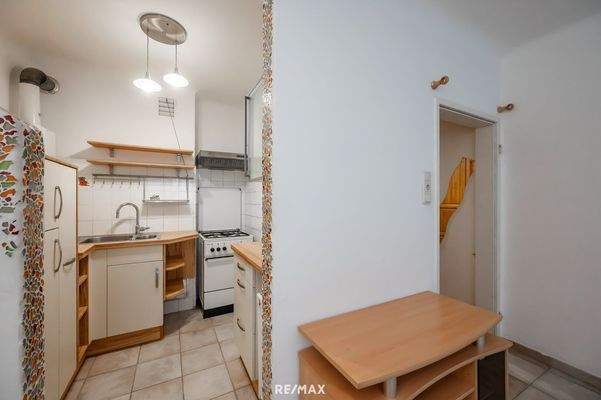 Blick in den Küchenbereich