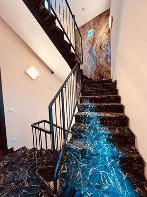 Treppenaufgang Hotel