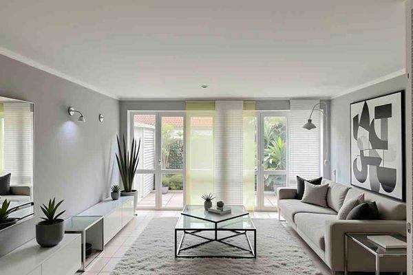 Wohnzimmer Visualisierung