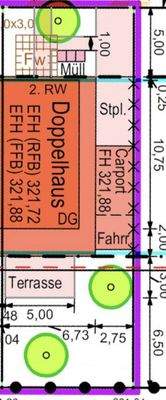 Lageplan Grundstück Rechts