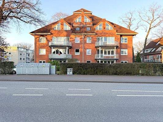 Ansicht von der Straße