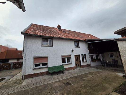 Haus mit Hauseingang