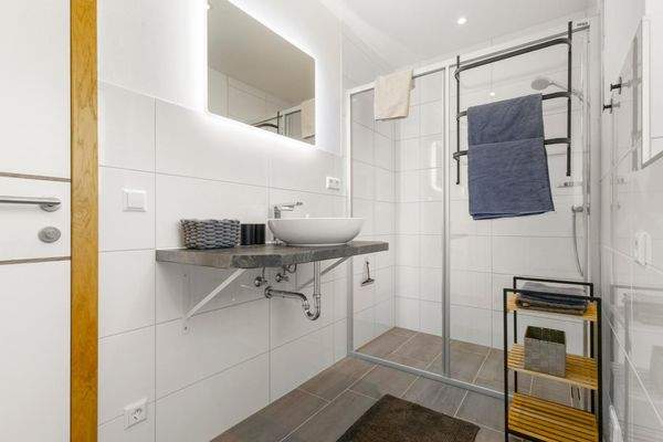Ausstattung Badezimmer Apartment