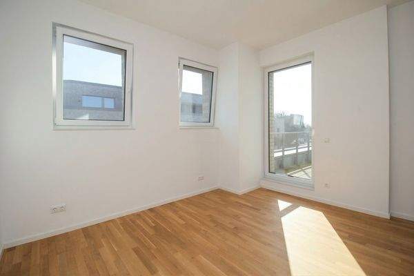 Schlafzimmer 1 mit Dachterrasse