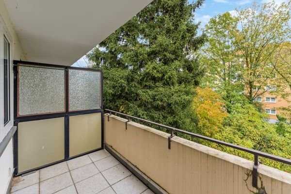 Balkon Wohneinheit Dachgeschoss