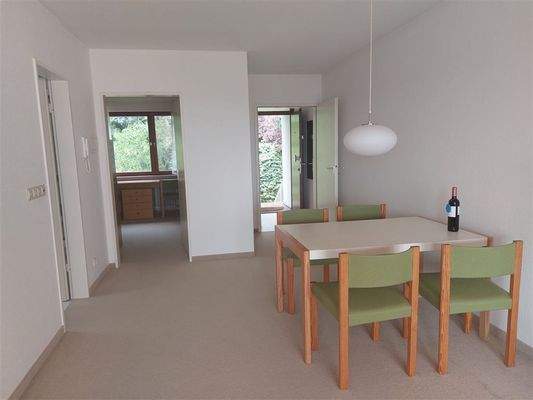 Essbereich und Eingang