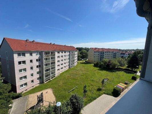 Fensterblick Küche/Bad