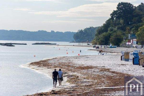 Der Strand direkt vor der Tür