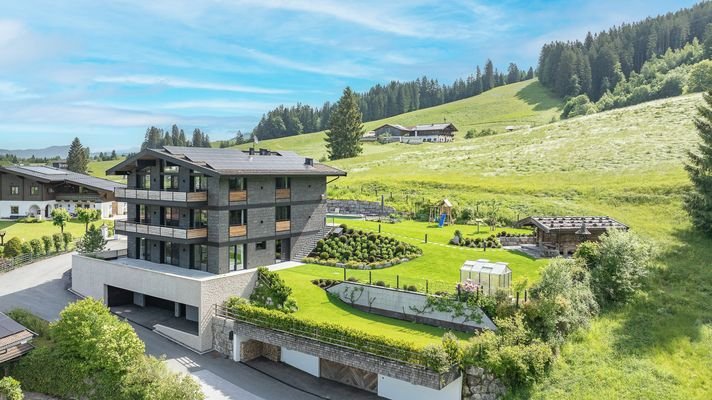 KITZIMMO-Luxusvilla mit Freizeitwohnsitz kaufen - Immobilien Kirchberg in Tirol.