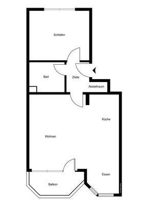 Grundriss - nicht maßstabsgetreu