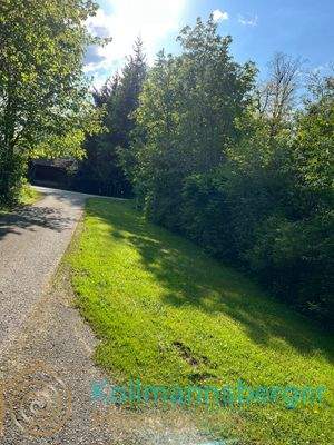 Zufahrt zum Grundstück
