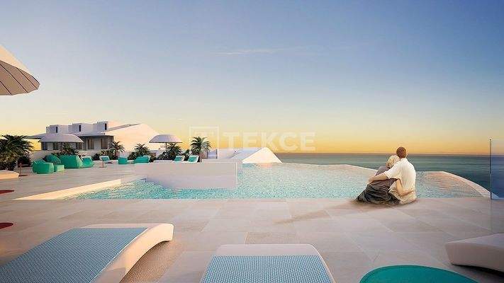 Sea View Flats with Top Quality Design in Benalmádena Málaga