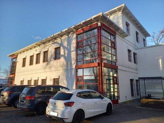 seitliche Hausansicht