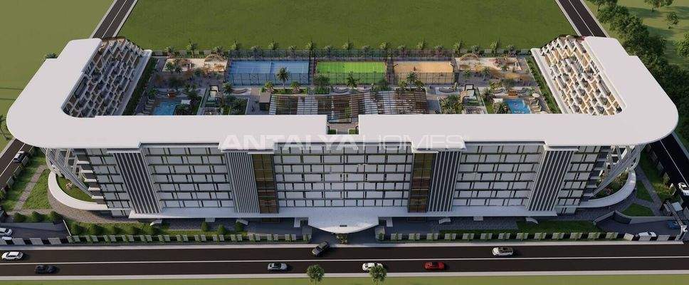 Modern Apartments in a New Luxury Complex in Aksu Antalya