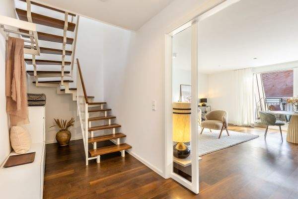 Eingangsbereich mit Stellmöglichkeiten