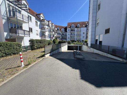 Zufahrt Tiefgarage
