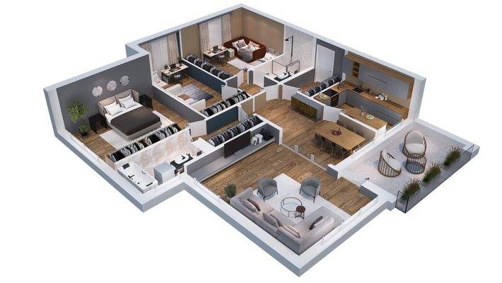 Unsere 3 D Visualisierung 