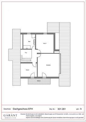 Grundriss Dachgeschoss
