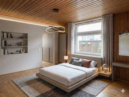 Schlafzimmer Illustration