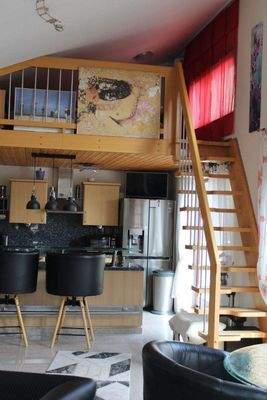 Loft - oben Schlafen/Koje