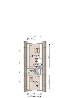 Grundriss Dachgeschoss
