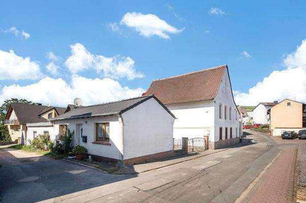 Außenansicht mit Nebengebäude